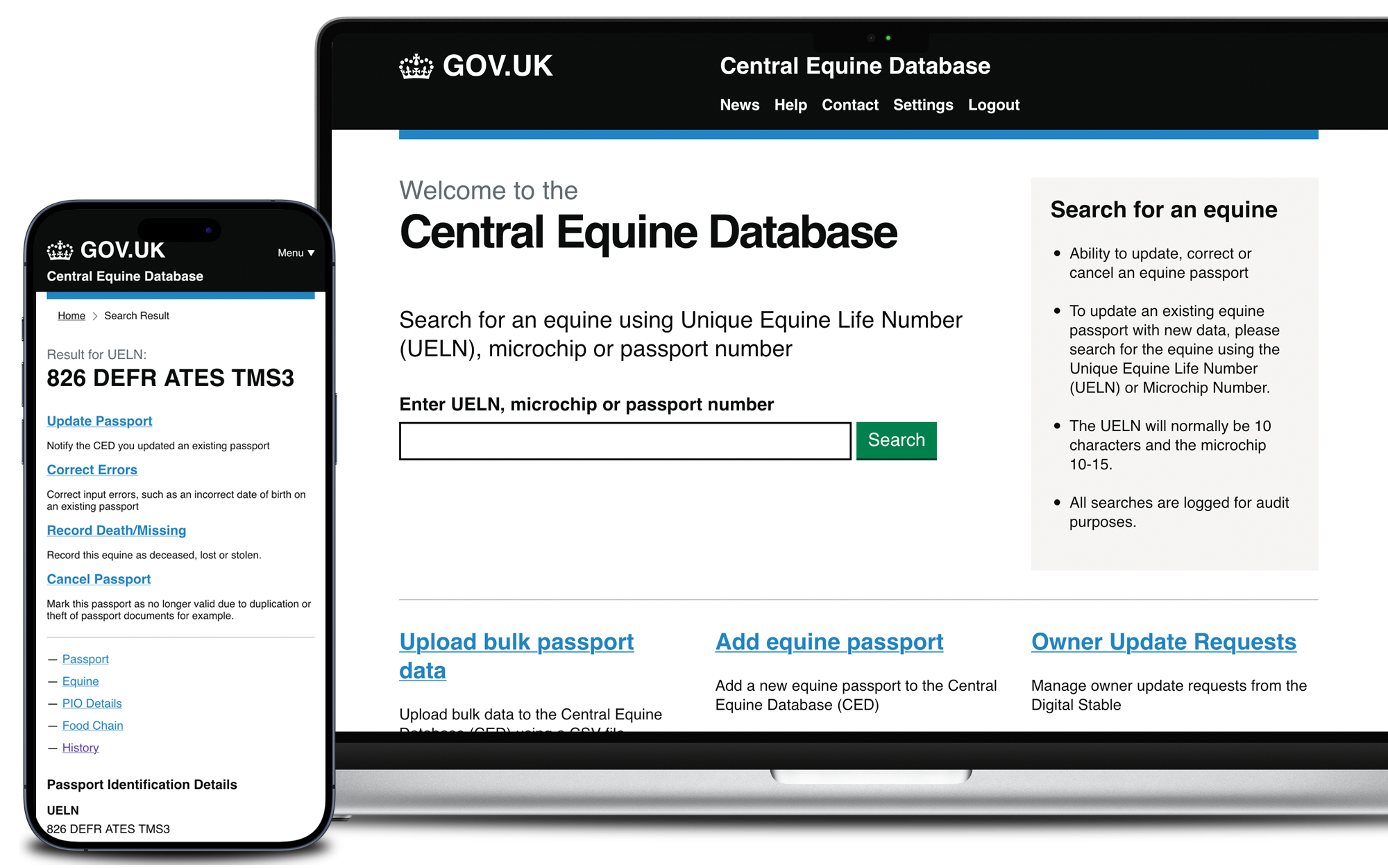 Central Equine Database