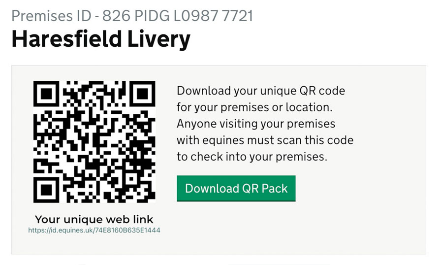 Premise ID QR Tag